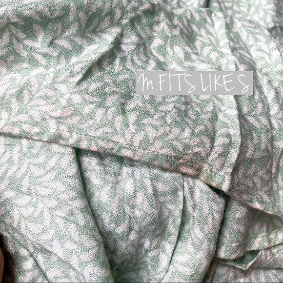 🌿 TALL KIWI & PUNCH MINT LEAF HIGH-LOW MAXI DRESS - Picture 13 of 13